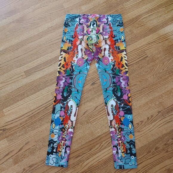 M Wild Leggings Red Tiger - Picture 2 of 3